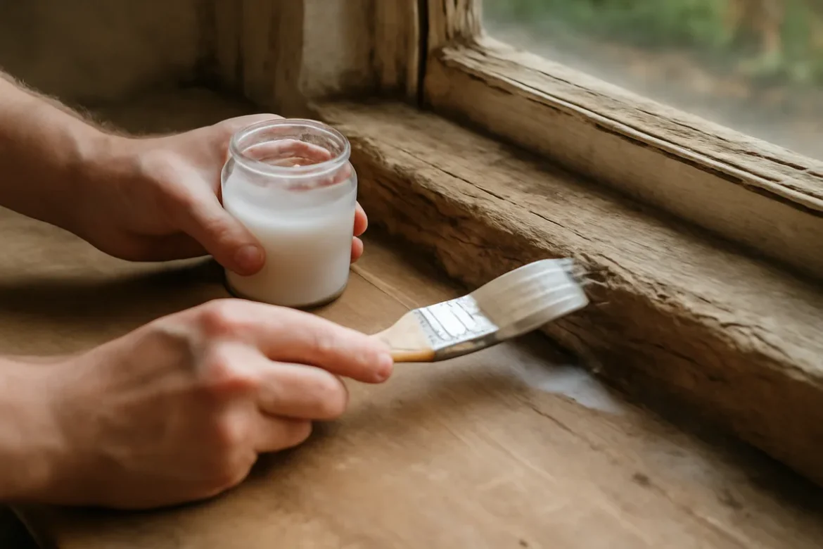 Durcisseur bois fait maison — recette simple et limites