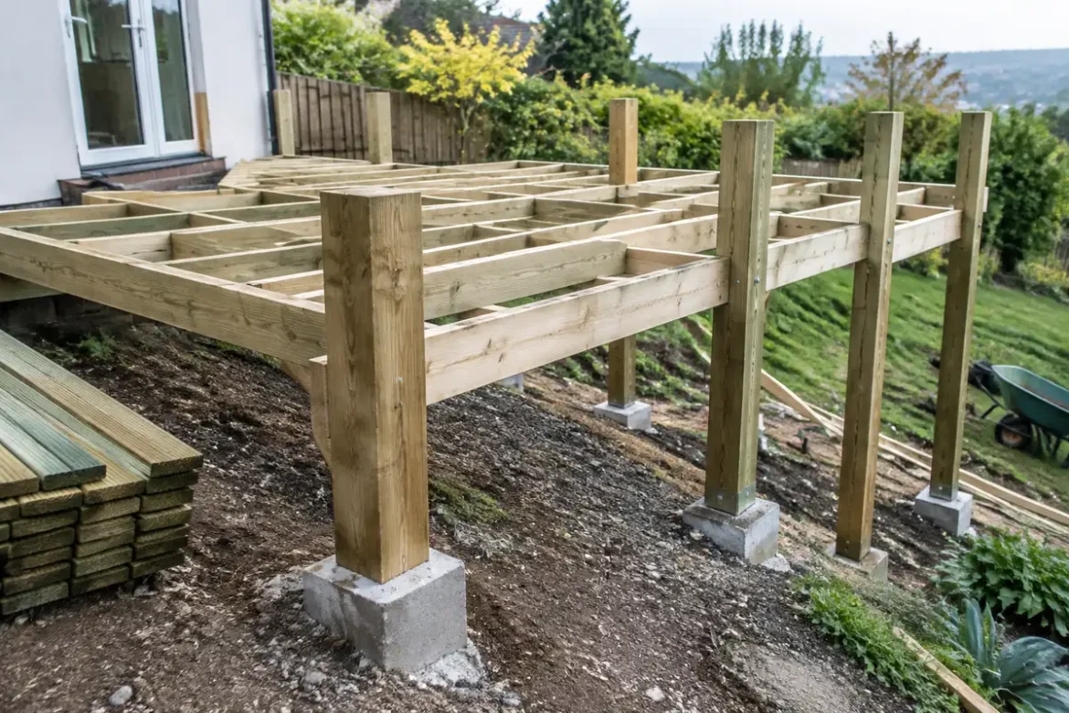 Terrasse sur pilotis : quand la choisir et comment la poser